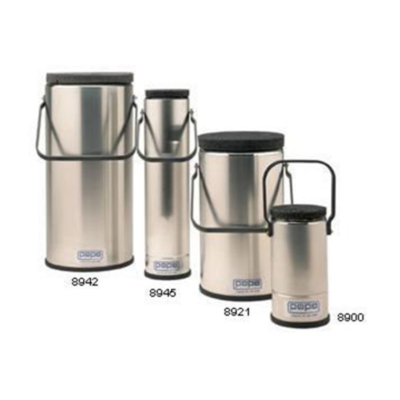 Dewars Dewar UniversalStyle Stainless Steel and Glass Flask with